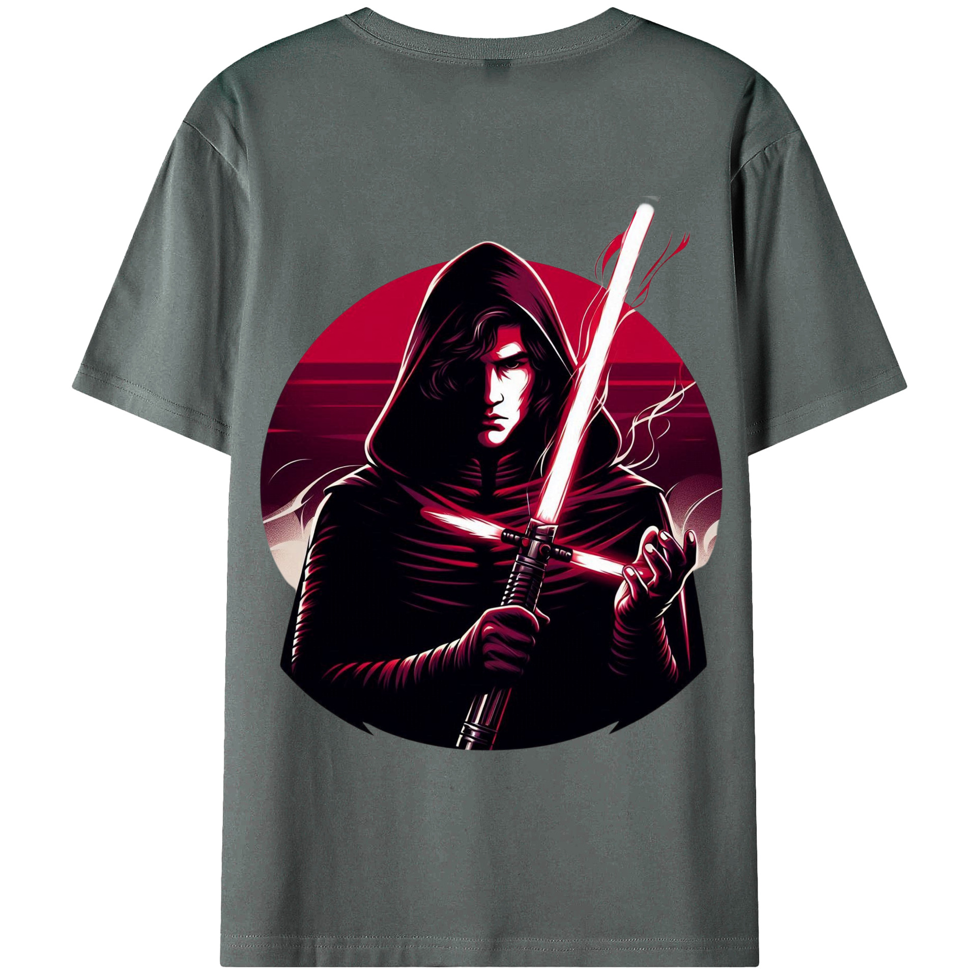 （画像用） スター・ウォーズ Star Wars 綿100％ メンズ半袖Tシャツ（バックプリント） 通気性